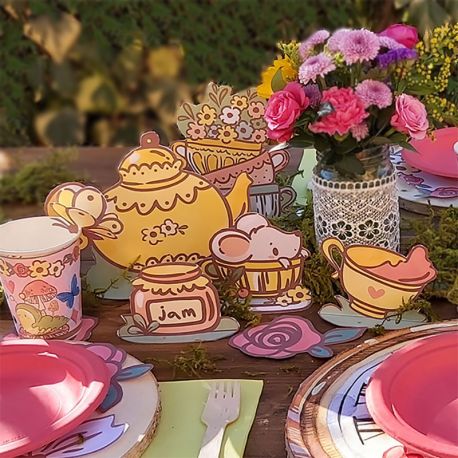 Festa Alice - Set decorazione tavola
