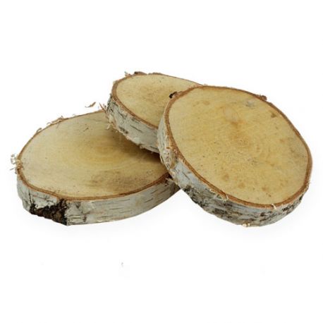 Dischi in legno di Betulla 8 cm