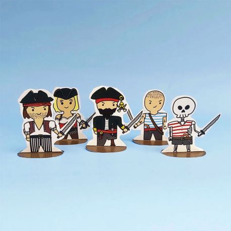Set Gioco personaggi Pirati 2