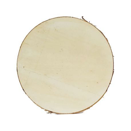 Disco in legno di Betulla 25 cm H 1 cm