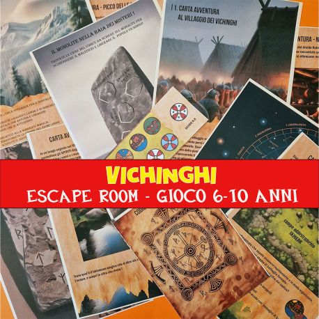 Escape Room Vichinghi Gioco festa compleanno
